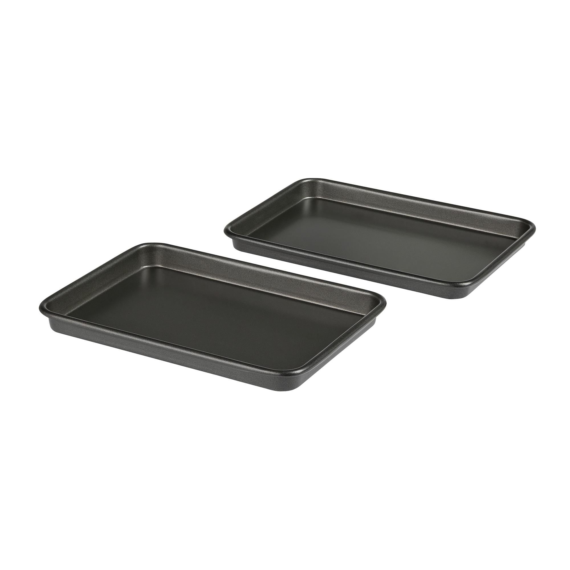 Habitat Medium Gauge Oven Tray &amp;amp; Roaster Set 33cm &amp;amp; 34cm 2pc