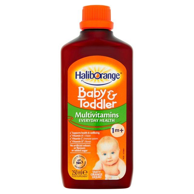 Haliborange Baby &amp;amp; Toddler Multivitamins Liquid 1m+    250ml
