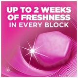 Harpic Hygienic &amp;amp; Fresh Floral Stickers Toilet Freshener   4 per pack