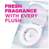 Harpic Hygienic &amp;amp; Fresh Floral Stickers Toilet Freshener   4 per pack