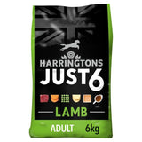 Harringtons Dog Just 6 Dry Lamb   6kg