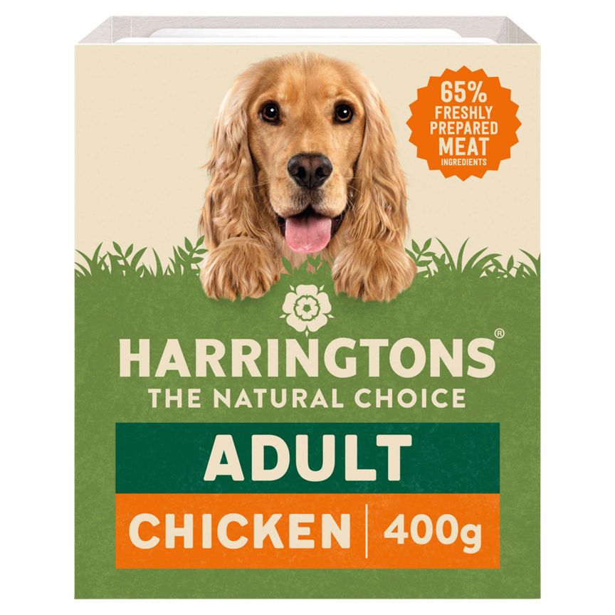 Harringtons Grain Free Chicken &amp;amp; Potato with Vegetables Adult Dog Food Tray