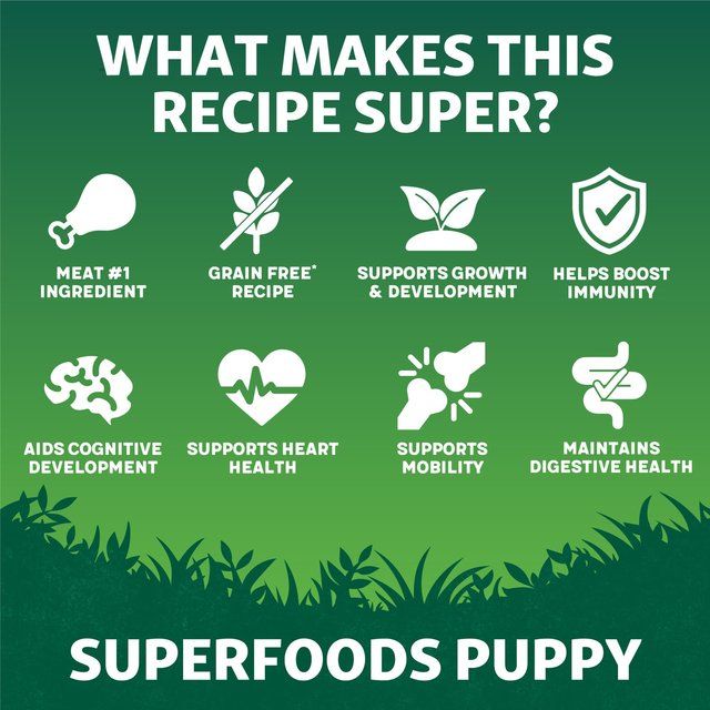Harringtons Puppy Grain Free with Superfoods Dry Dog Food Chicken   1.7kg