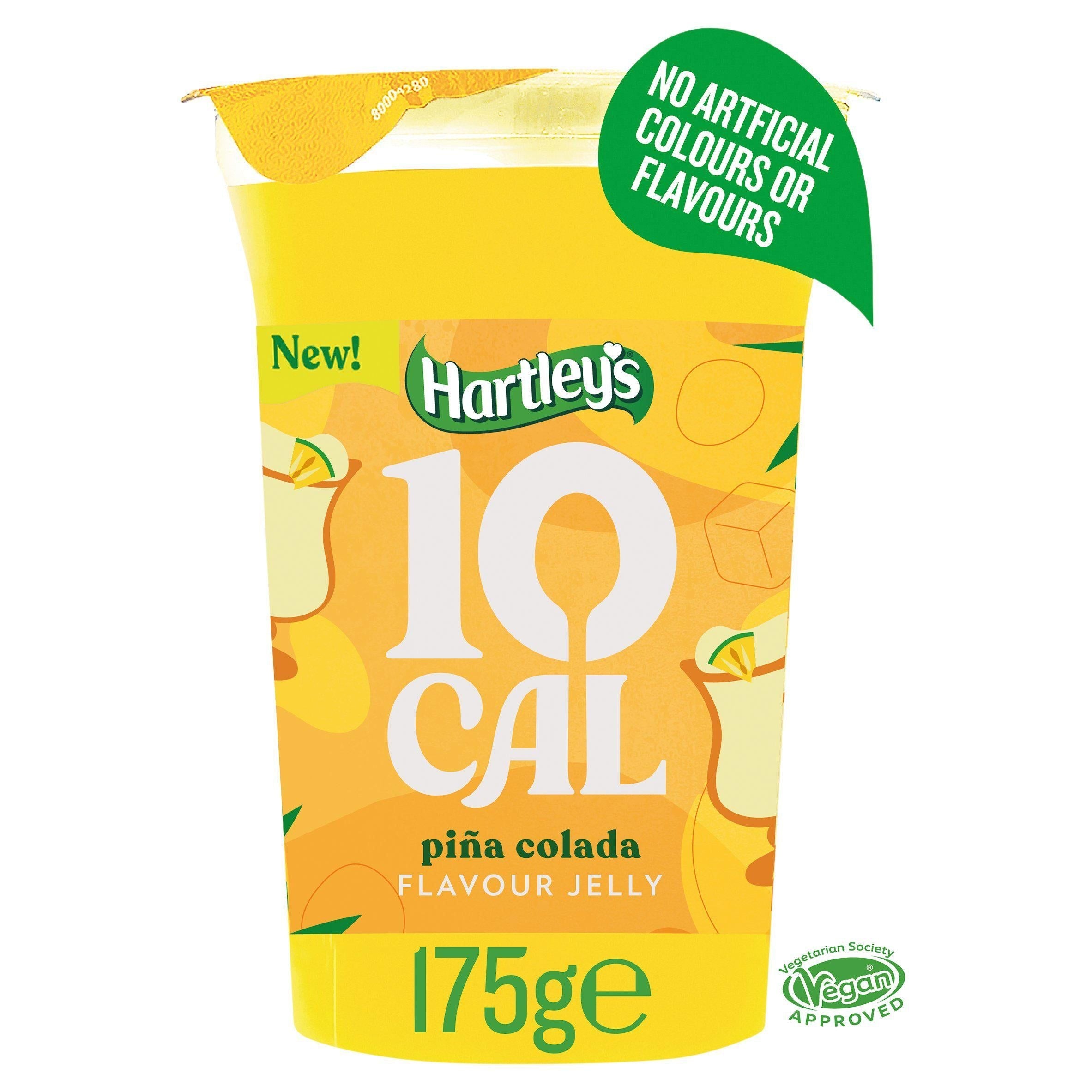 Hartley's 10 Cal Pi&amp;ntilde;a Colada Flavour Jelly 175g