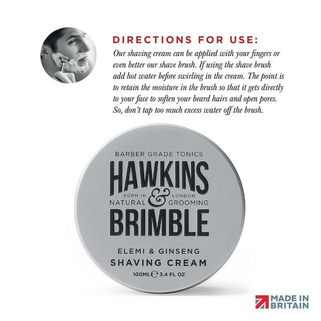 Hawkins &amp;amp; Brimble Shaving Cream   100ml