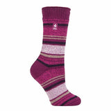 Heat Holders Ladies Thick Warm Thermal Socks 4-8 UK Deep Fuchsia (Barcelona)