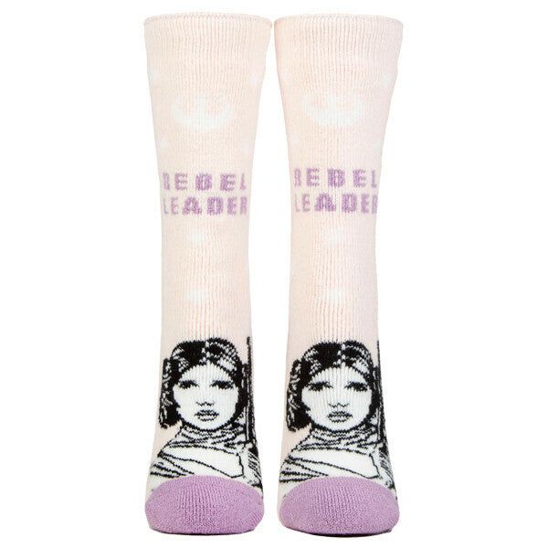 Heat Holders Lite Womens Thermal Princess Leia Socks 4-8 UK