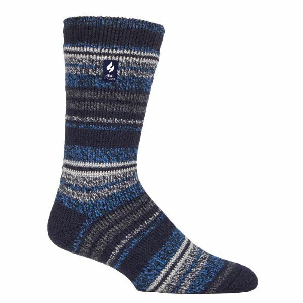 Heat Holders Mens Extra Thick Warm Thermal Socks 6-11 UK Charcoal (Bari) / 1EA