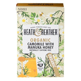 Heath &amp;amp; Heather Organic Camomile with Manuka Honey 20 Tea Bags