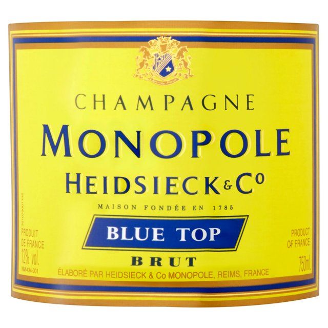 Heidsieck Monopole Blue Top Brut NV Gift Box   75cl