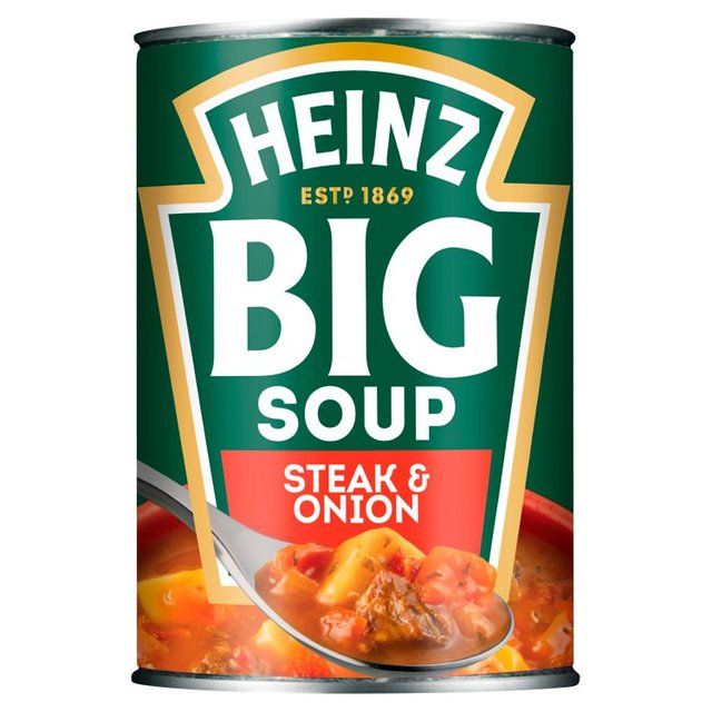 Heinz Big Soup Steak &amp;amp; Onion   400g