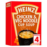 Heinz Chicken &amp;amp; Veg Noodle Cup Soup   4 x 18g