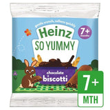 Heinz So Yummy Chocolate Biscotti Baby Food Snacks 7+ Months   60g