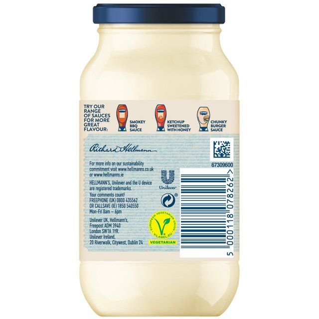 Hellmann's Lighter than Light Mayonnaise