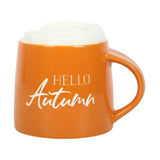 Hello Autumn Ceramic Mug &amp;amp; Socks Set