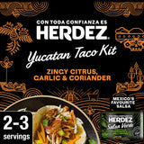 Herdez Yucatan Taco Kit Zingy Citrus Garlic &amp;amp; Coriander 497g