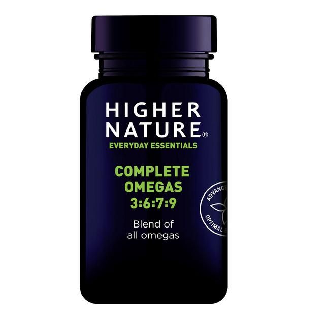 Higher Nature Everyday Essentials Complete Omegas 3 6 7 &amp;amp; 9 Capsules    90 per pack