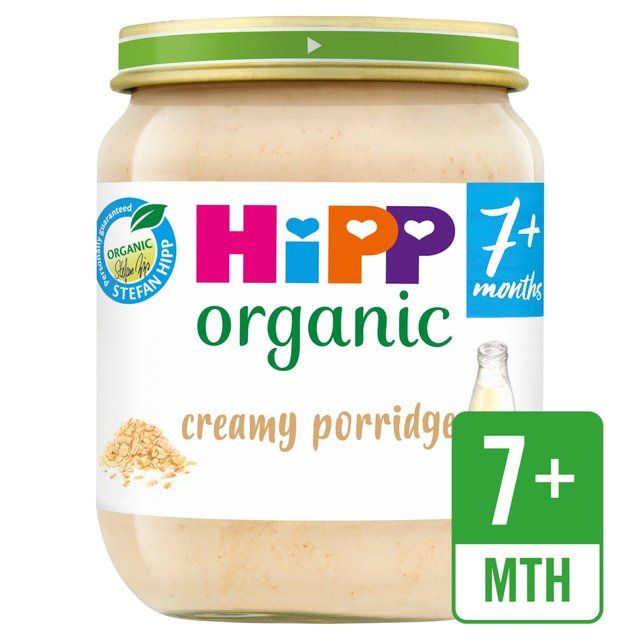 HiPP Organic Creamy Porridge Baby Food Jar 7+ Months    160g