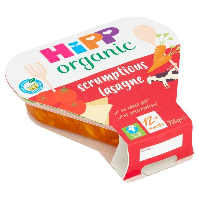 HiPP Organic Scrumptious Lasagne Toddler Tray Meal 1-3 Years    230g