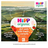 HiPP Organic Tomato &amp;amp; Courgette Shell Pasta Toddler Tray Meal 1-3yrs     230g