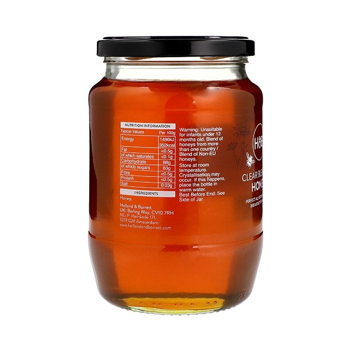 Holland &amp;amp; Barrett Clear Blended Honey 907g