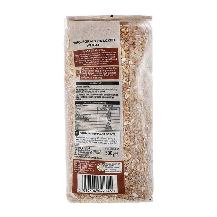 Holland &amp;amp; Barrett Cracked Wheat 500g