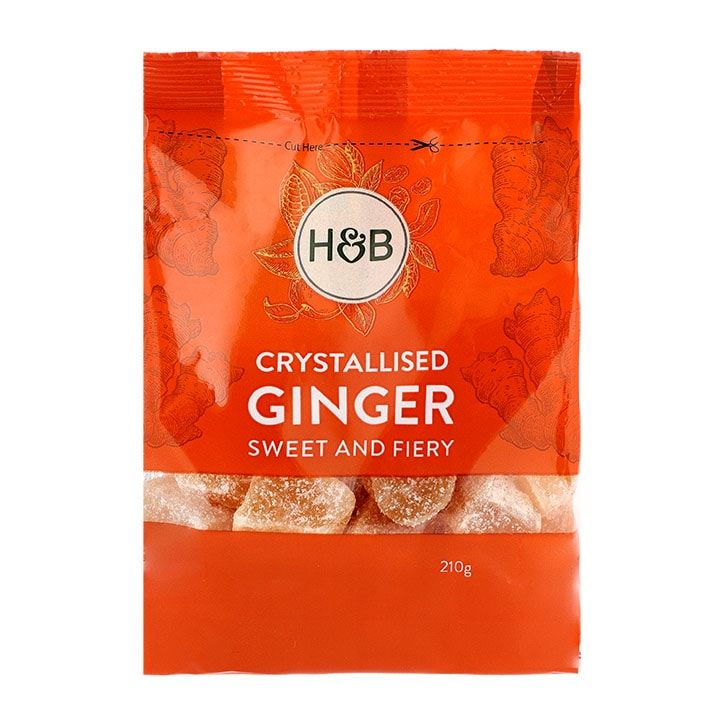Holland &amp;amp; Barrett Crystallised Ginger 210g