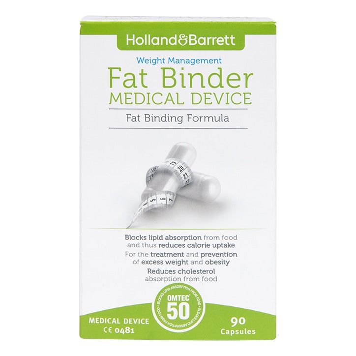 Holland &amp;amp; Barrett Fat Binder 45 Day Supply 90 Capsules