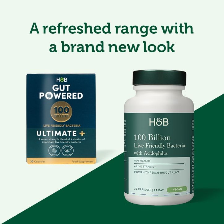 Holland &amp;amp; Barrett Friendly Bacteria 100 Billion 30 Capsules