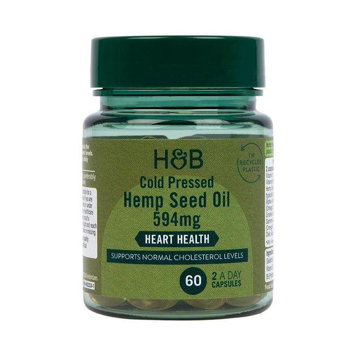 Holland &amp;amp; Barrett Hemp Seed Oil 60 Capsules Default Title