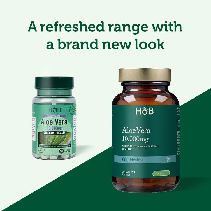 Holland &amp;amp; Barrett High Strength Aloe Vera 20,000mg 90 Tablets
