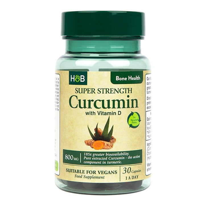 Holland &amp;amp; Barrett High Strength Curcumin 30 Capsules