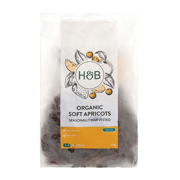 Holland &amp;amp; Barrett Organic Soft Apricots 420g