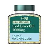 Holland &amp;amp; Barrett Pure Cod Liver Oil 1000mg 240 Capsules