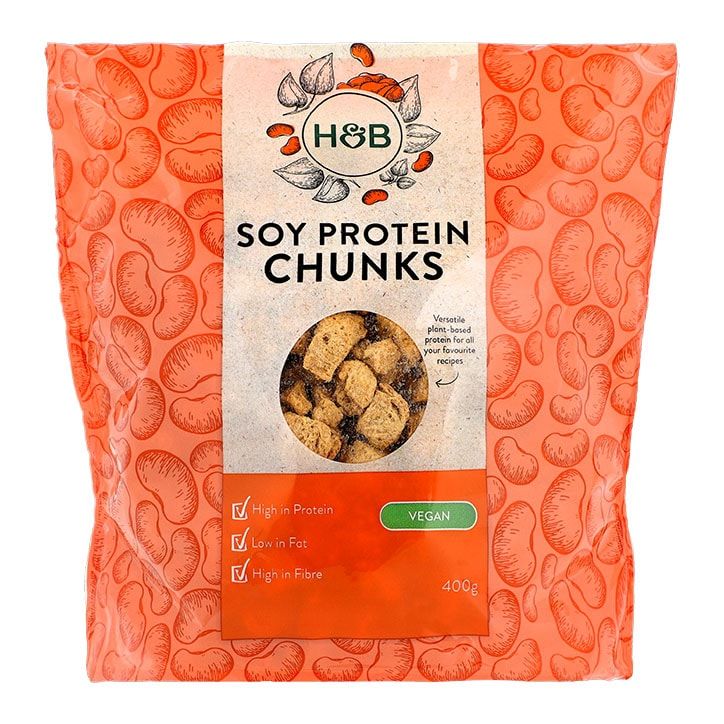 Holland &amp;amp; Barrett Soy Protein Chunks 400g