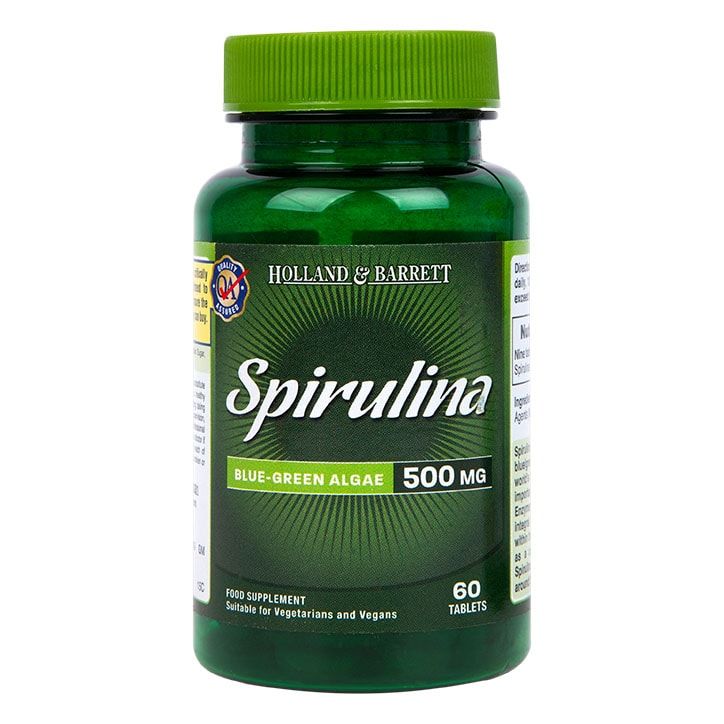 Holland &amp;amp; Barrett Spirulina 500mg 200 Tablets