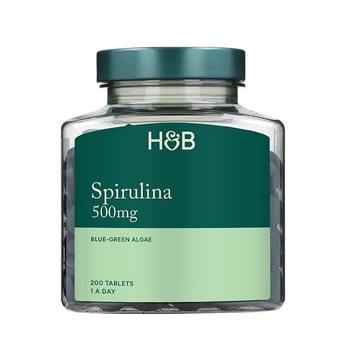 Holland &amp;amp; Barrett Spirulina 500mg 200 Tablets