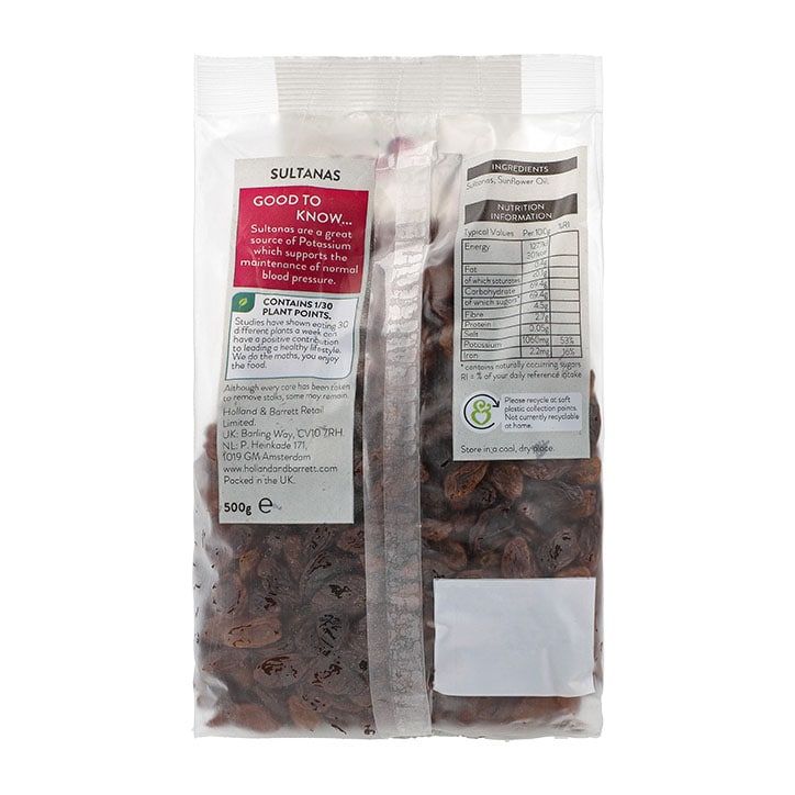 Holland &amp;amp; Barrett Sultanas 500g