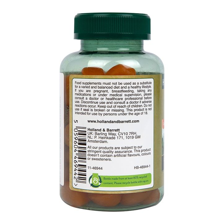 Holland &amp;amp; Barrett Turmeric Gummy 60 Chewables