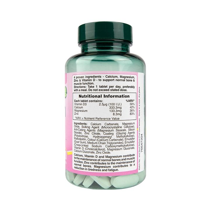 Holland &amp;amp; Barrett Vegan Calcium Magnesium Vitamin D &amp;amp; Zinc 120 Tablets