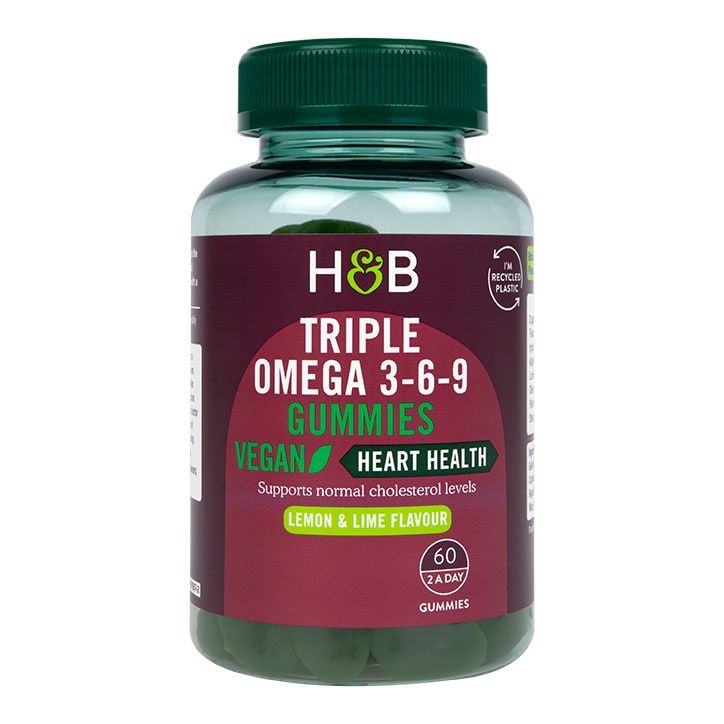 Holland &amp;amp; Barrett Vegan Triple Omega 3-6-9 Oil 60 Gummies