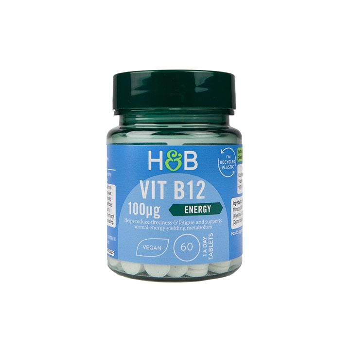 Holland &amp;amp; Barrett Vitamin B12 100ug 120 Tablets