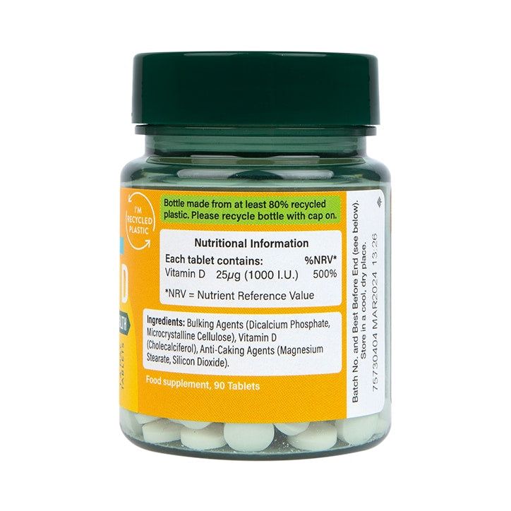 Holland &amp;amp; Barrett Vitamin D 3000 I.U. 75ug 120 Tablets