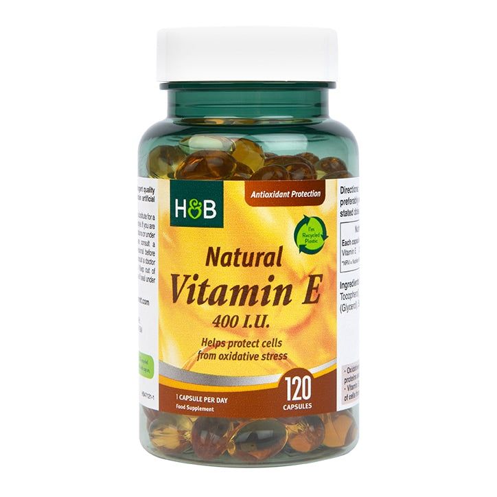Holland &amp;amp; Barrett Vitamin E 400iu 120 Capsules