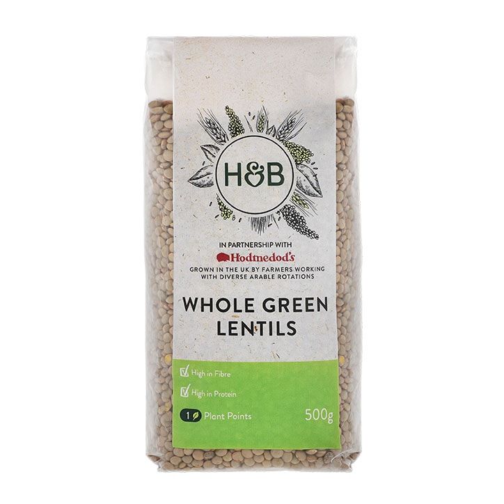 Holland &amp;amp; Barrett Whole Green Lentils 500g