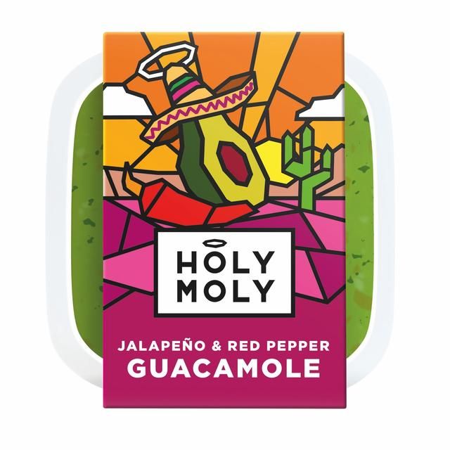 Holy Moly Guacamole Jalapeno &amp;amp; Red Pepper   150g