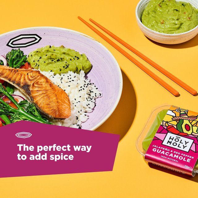 Holy Moly Guacamole Jalapeno &amp;amp; Red Pepper   150g