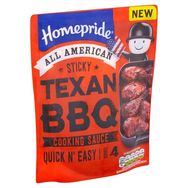Homepride All American Sticky Texan BBQ Cooking Sauce   200g