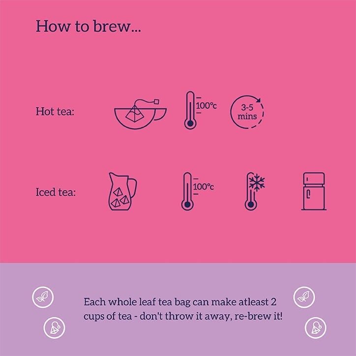 HotTea Mama Over the Moon Raspberry Leaf &amp;amp; Chamomile Tea 14 Tea Bags