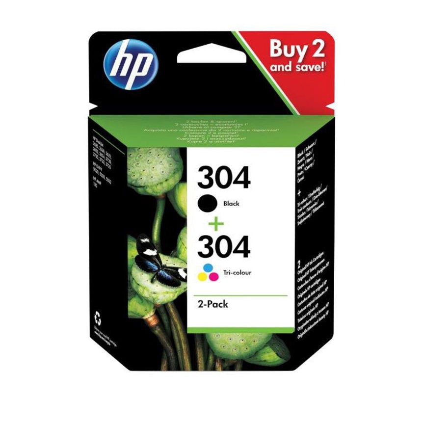 HP 304 Black &amp;amp; Colour Ink Cartridge